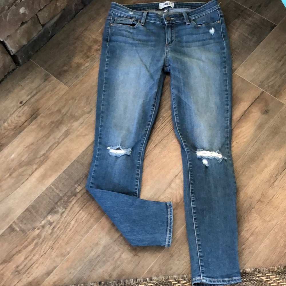 Paige Verdugo Ankle Jeans 29 Nwots